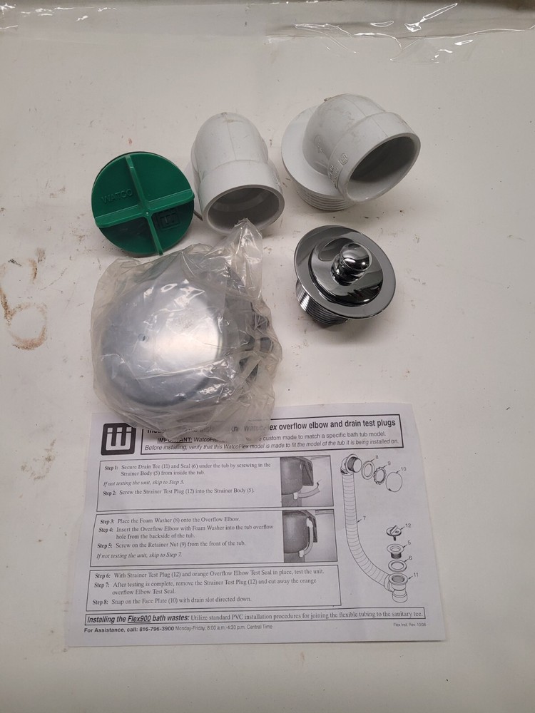 Watco W901-PP-PVC-CP Schedule 40 Innovator Push Pull Kit