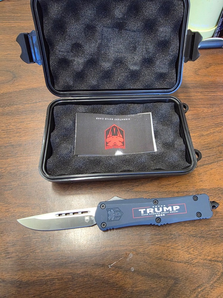 corba tech knife Trump