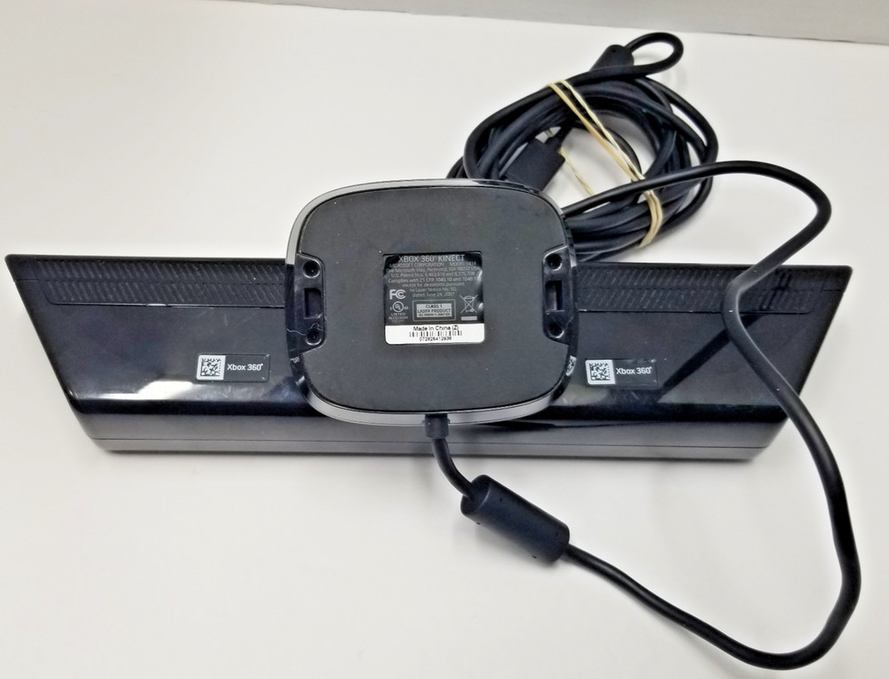 Xbox 360 Kinect Sensor + Buzz PS3 Game Bundle Untested As-Is No Adapter