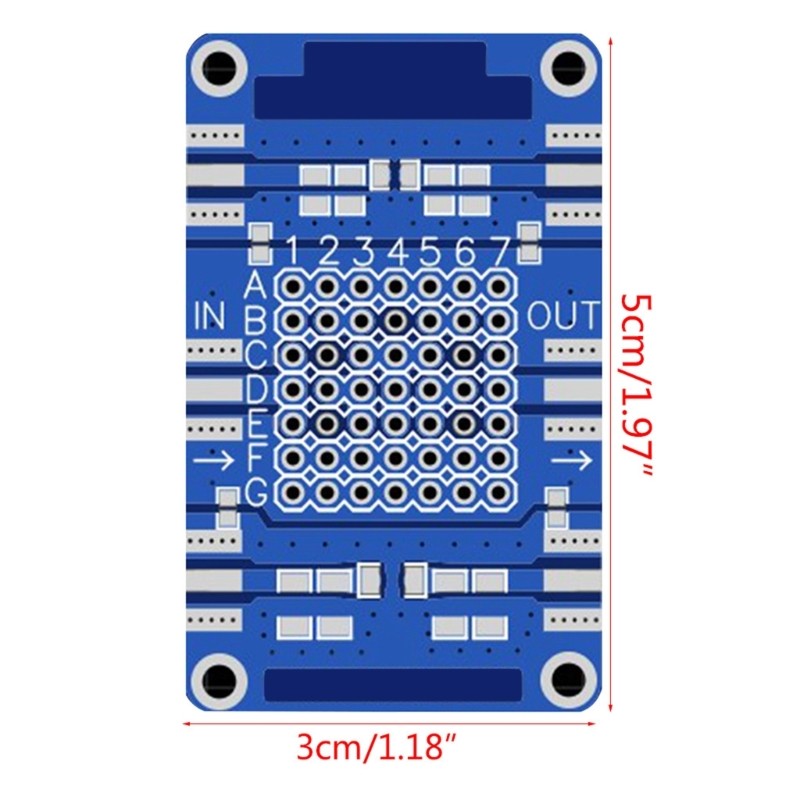 NanoVNA Testboard Kit VNA Test Analyzer Testing Board Demo Board Vector