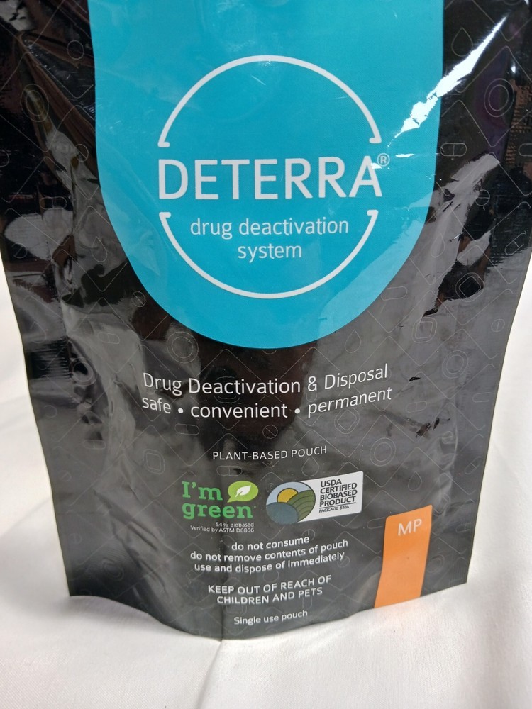 Deterra Drug Deactivation System & Disposal New Sealed