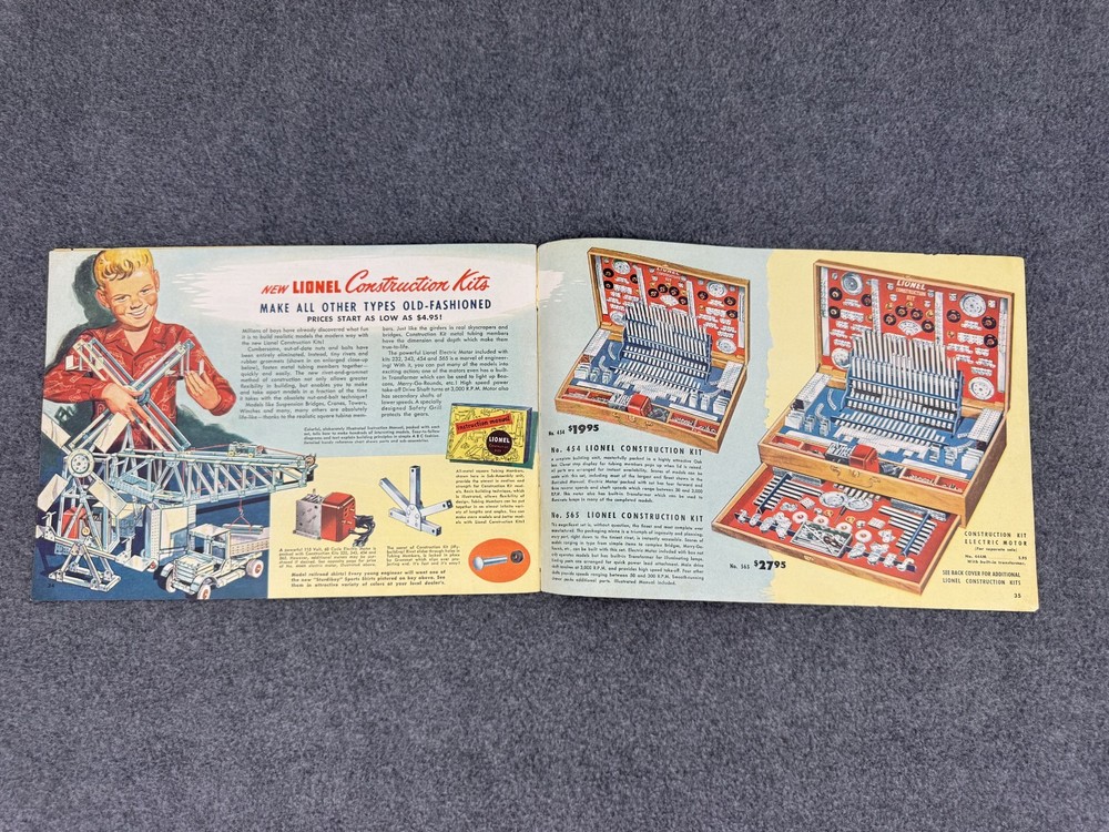 LIONEL Postwar 1948 Original Catalog COMPLETE NICE
