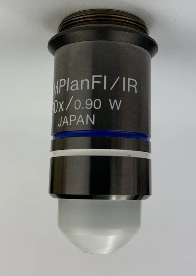 Olympus Microscope Objective LUMPlanFL / IR 60x W Water Immersion RMS Infinity