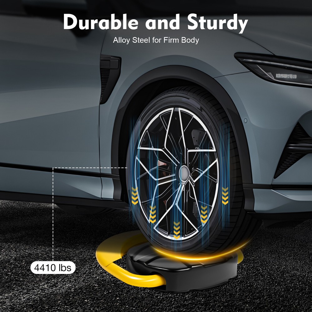 Car Parking Lock Automatic Remote Control Foldable Lock Barrier Auto Sensor
