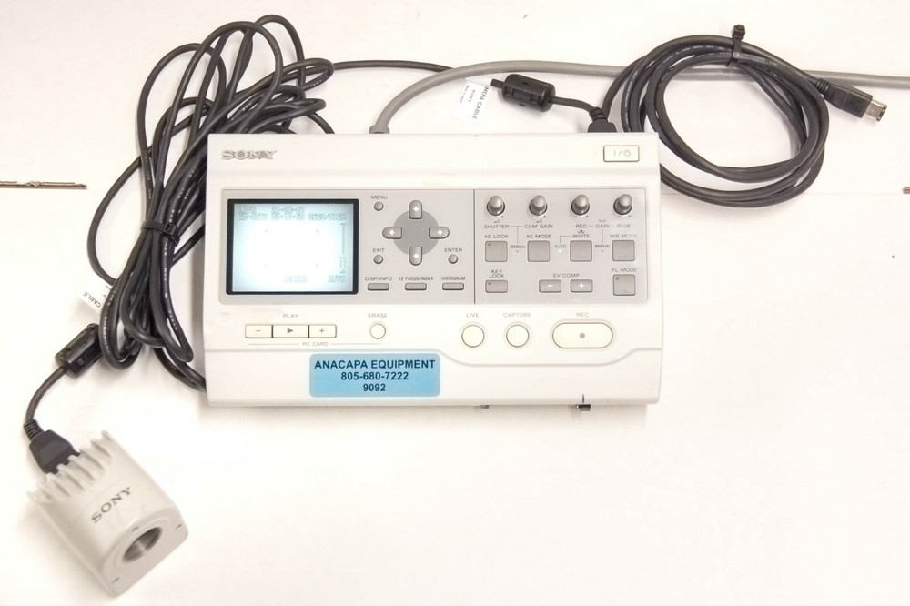 Sony DXC-S500 5 Megapixel Color Digital Camera w/ Controller For Microscope 9092