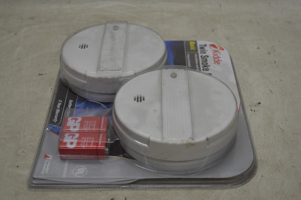 Kidde TWIN PACK SMOKE ALARMS *New Unused*