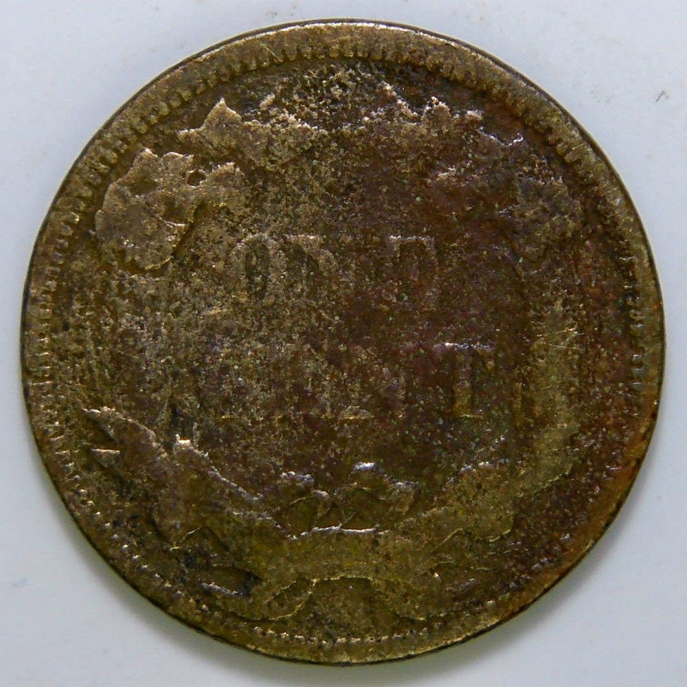 1858 Flying Eagle Cent 1c k389