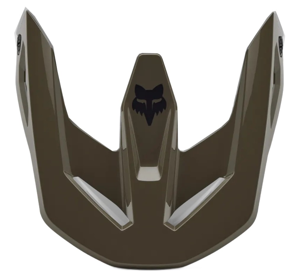 Fox Racing V1 Helmet Visor/Peak Ash