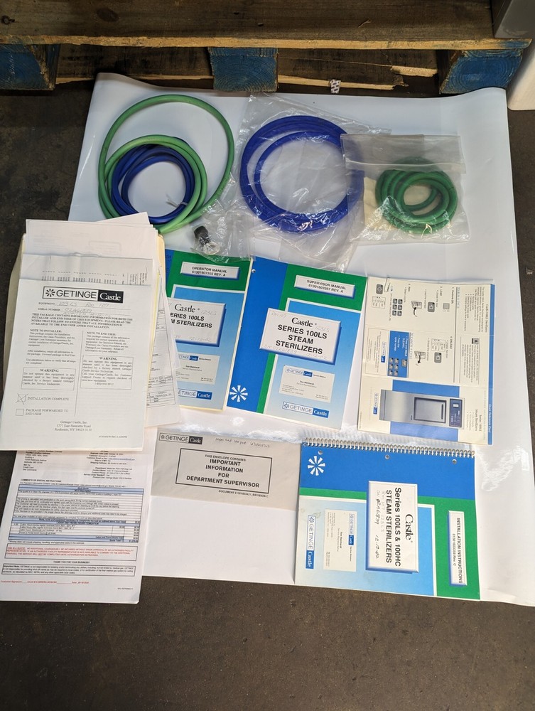 Getinge Castle 123LS Multitherm Gravity Steam Sterilizer Autoclave