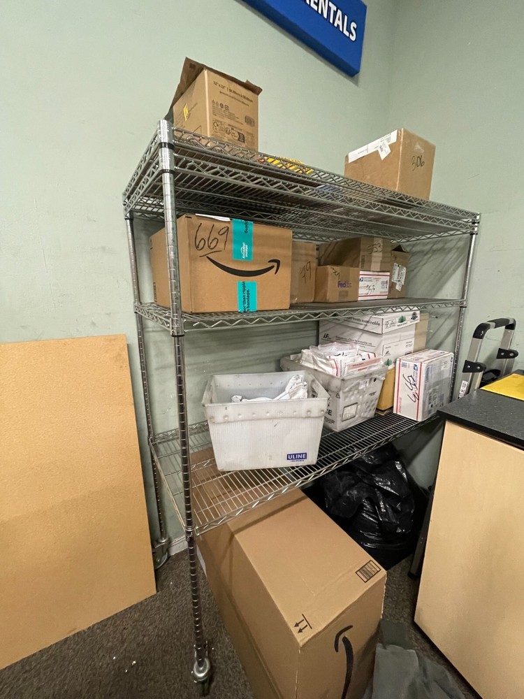 metal storage shelves heavy duty