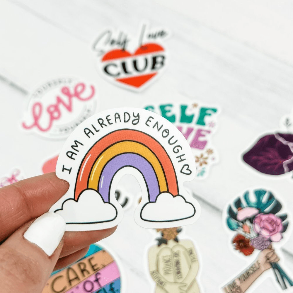 Self Love Affirmation Planner Stickers - Pack of 10
