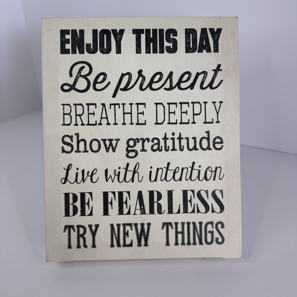 Wall Hanging Home Decor Motivational Saying