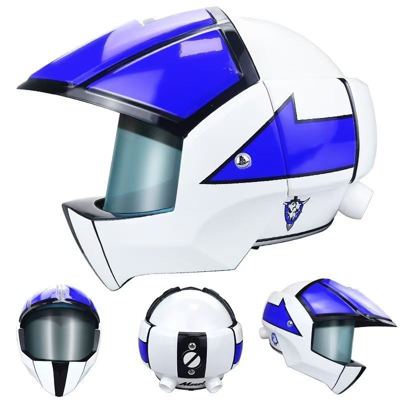 Macross Robotech Motorcycle Open Face Helmet