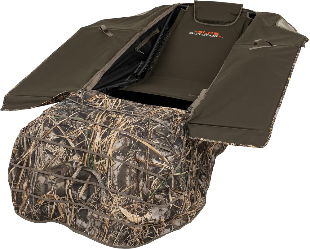 Legend Layout Blind - Waterproof, Zero-Gravity Chair, Backpack Straps, Snow Cove