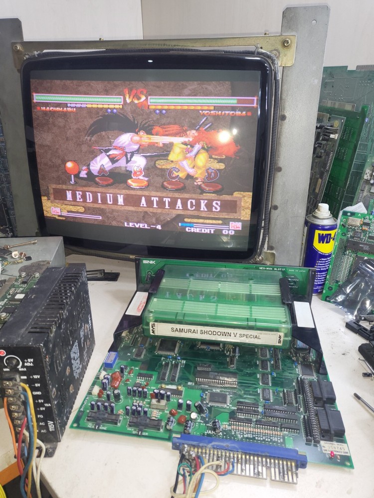 SAMURAI SHADOWN V SPECIAL GAME PCB BOARD