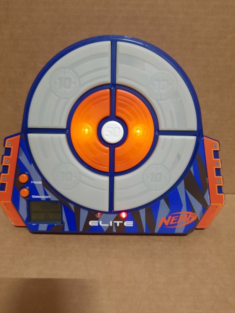 NERF Elite Electronic Digital Target w/ Lights & Sounds Hasbro 2017 TESTED