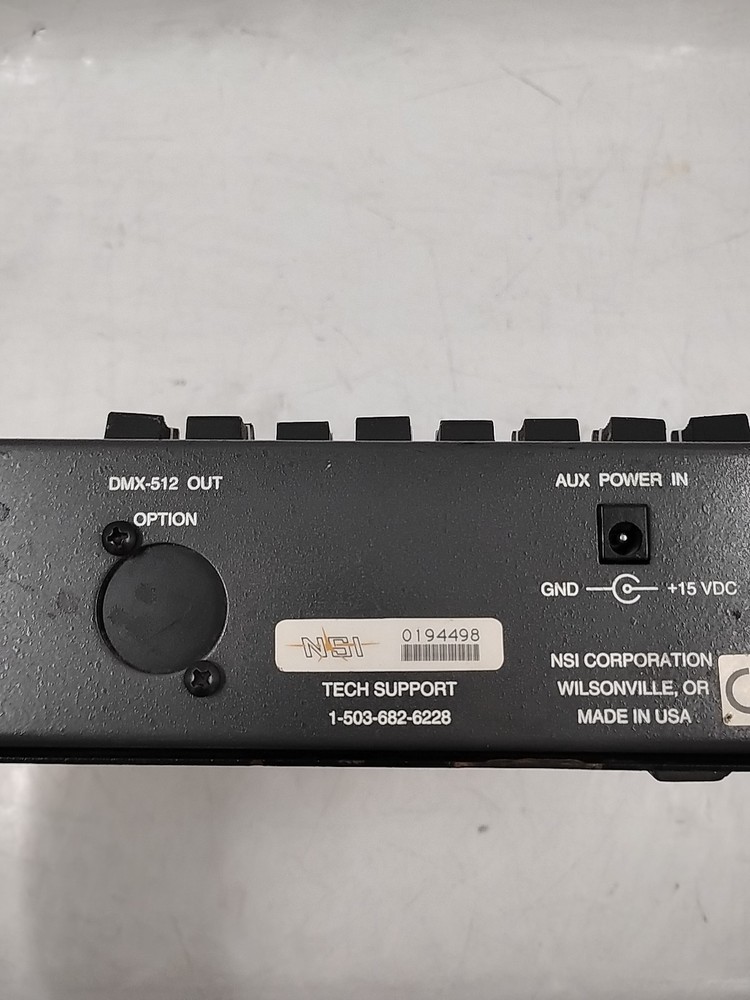 NSI MC 7008 8-16 Channel Digital Memory Lighting Controller [AS-IS] EB-20086