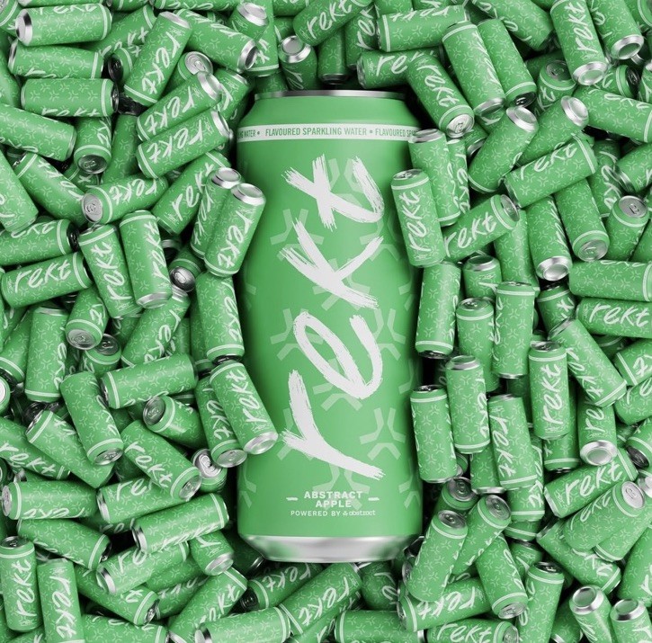 Rekt Drink - Abstract Apple - 1 Box - 48 Cans