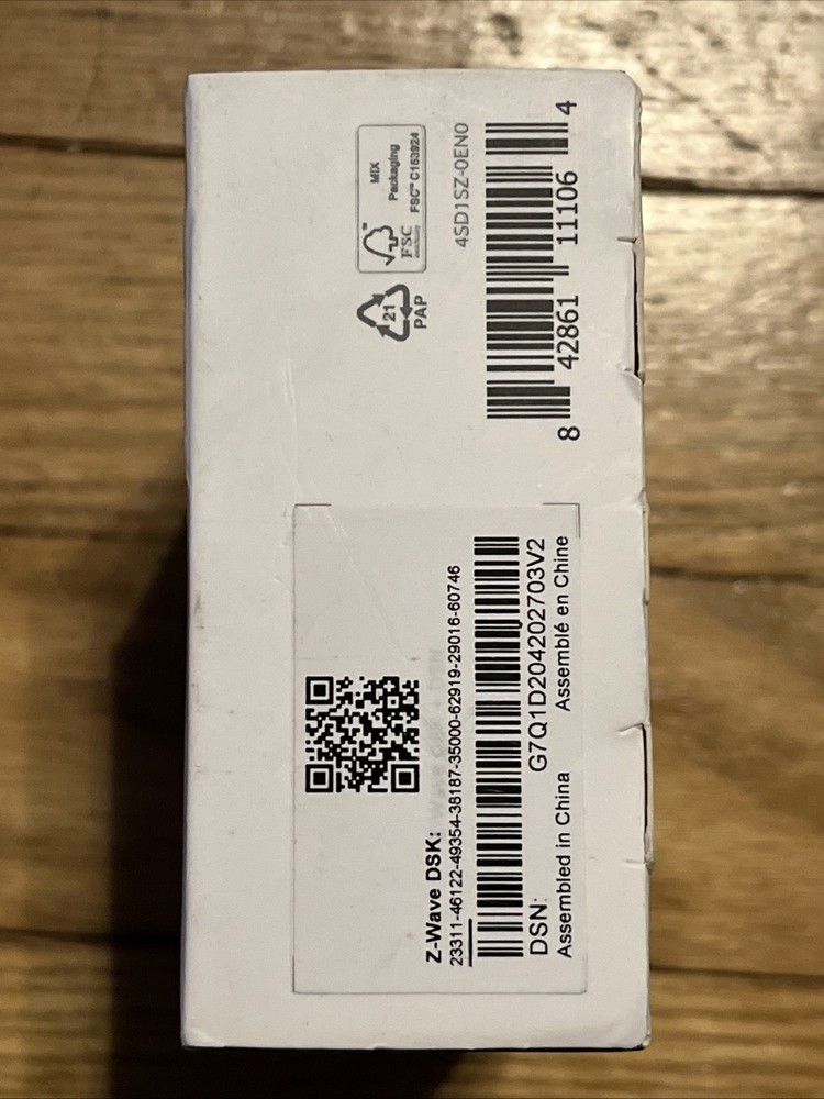 Ring Alarm Contact Sensor (2nd Gen) 1-Pack - White, NEW SEALED