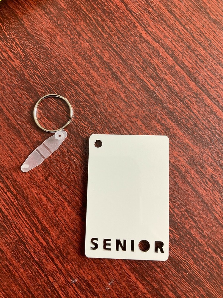 Sublimation Blank Keychain , 5 Senior Keychain , 5 Sublimation Blank Keychains