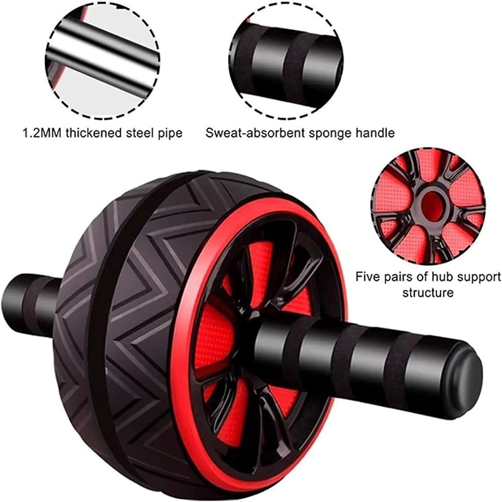 Fodoto Ab Roller Abdominal Exercise Roller with Automatic Rebound