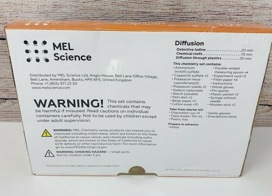Mel Chemistry Diffusion - Brand New Sealed Box!