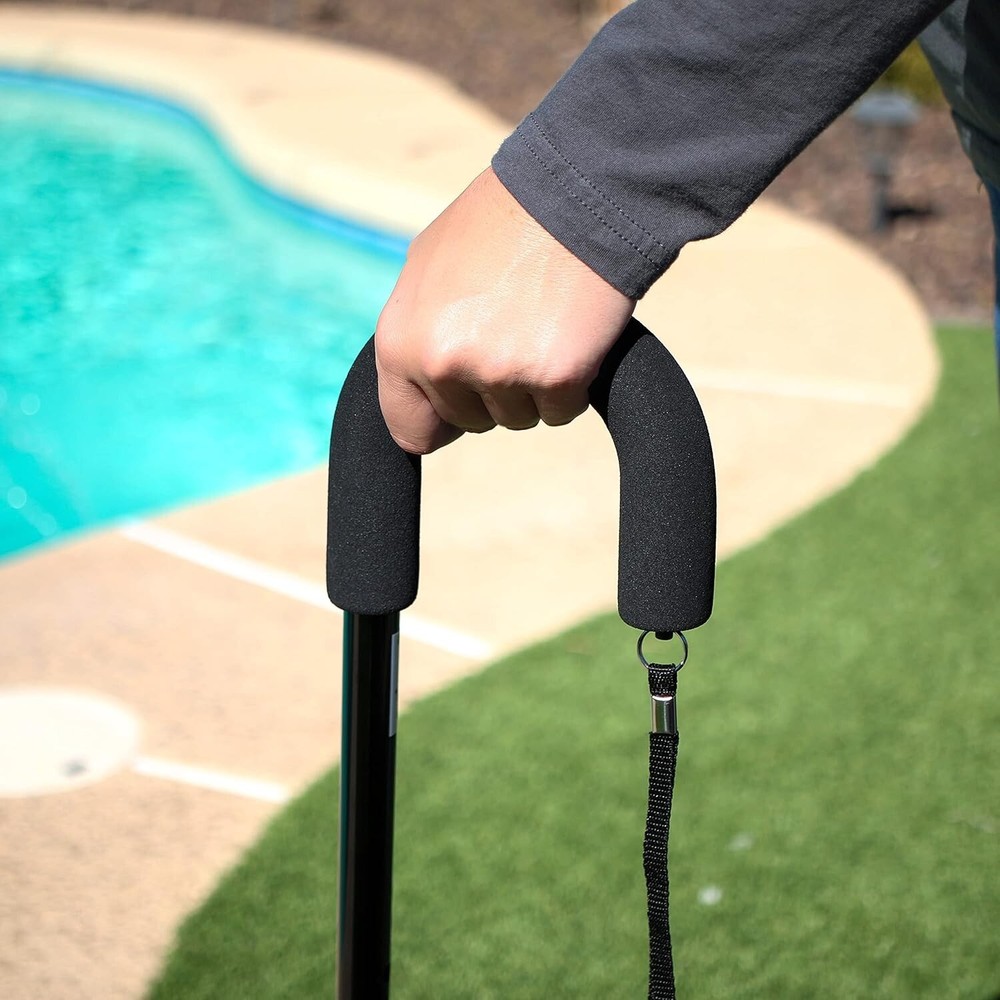 MABIS Foam Hand Grip Replacement for Standard Handle Canes Thick Cushioned