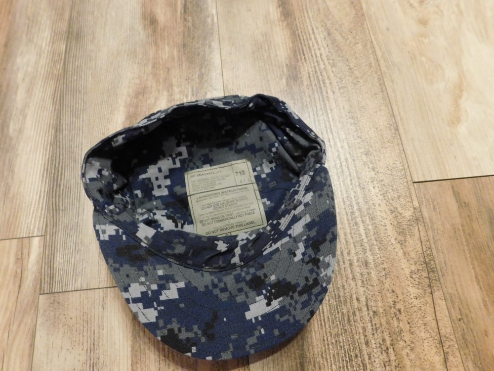 US NAVY UTILITY WORKING CAP SIZE 7 1/2