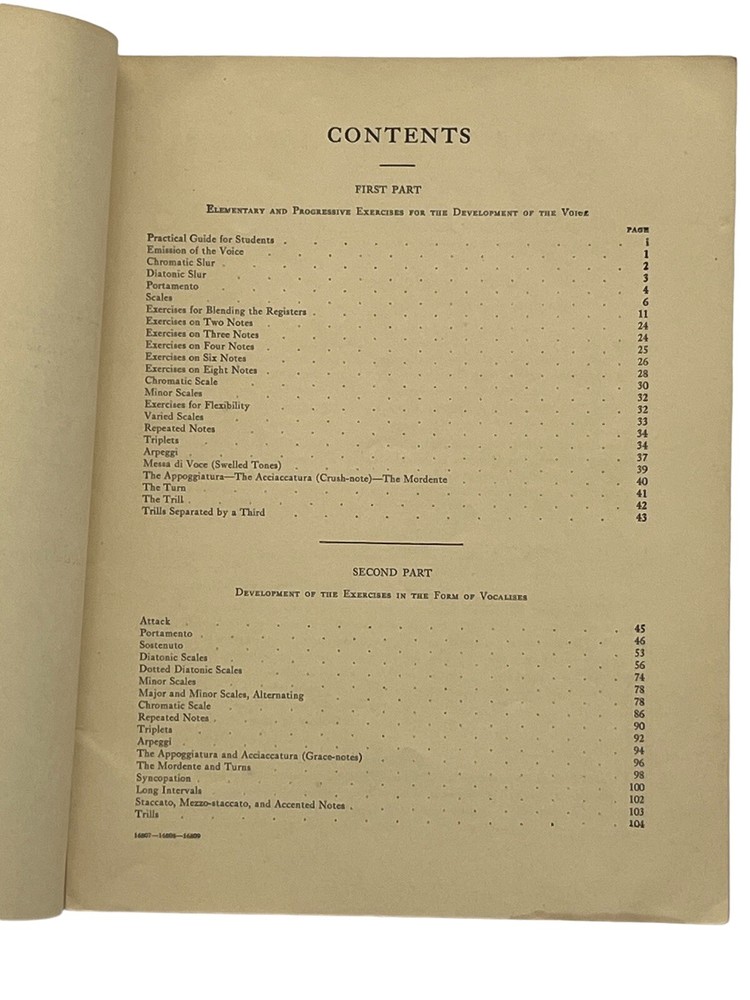 Theoretical & Practical Method of Singing Instruction Book MATHILDE MARCHESI