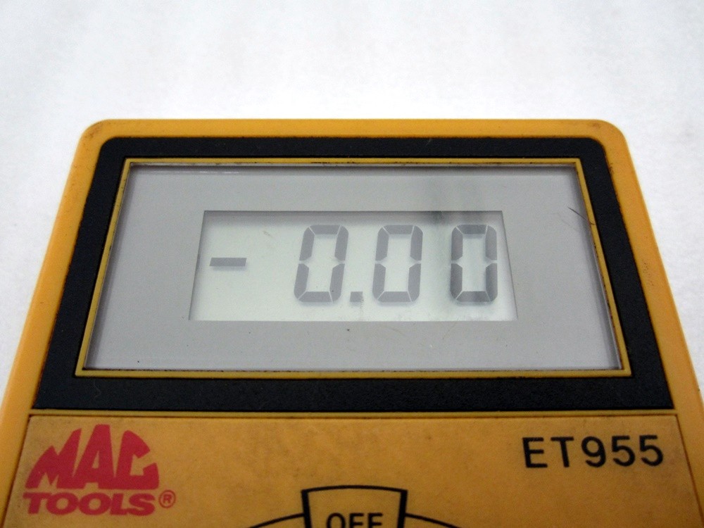 Vintage MAC Tools Digital Multi-Meter with Leads ET955