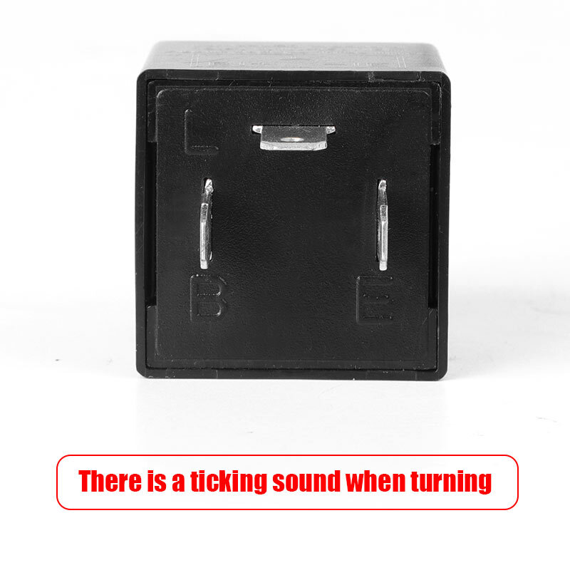 Motorcycle 3-Pin Adjustable LED Flasher Relay Fix Turn Signal Light Hyper Flash