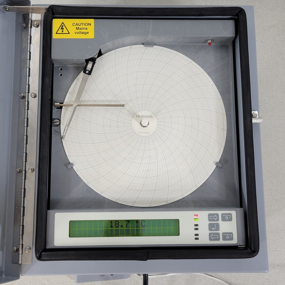 Omega CT6100 Microprocessor Controlled Automatic Circular Chart Recorder