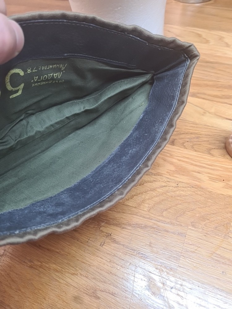 Russian Army Soviet Side Cap Size 56 Genuine