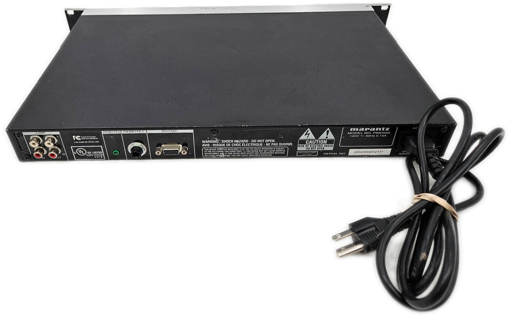 Marantz PMD560 Portable Solid State CF Digital Audio Recorder