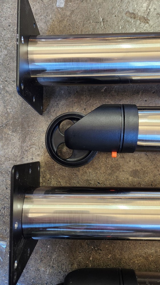 31-3/4" Electa Rolling Table Legs - Set