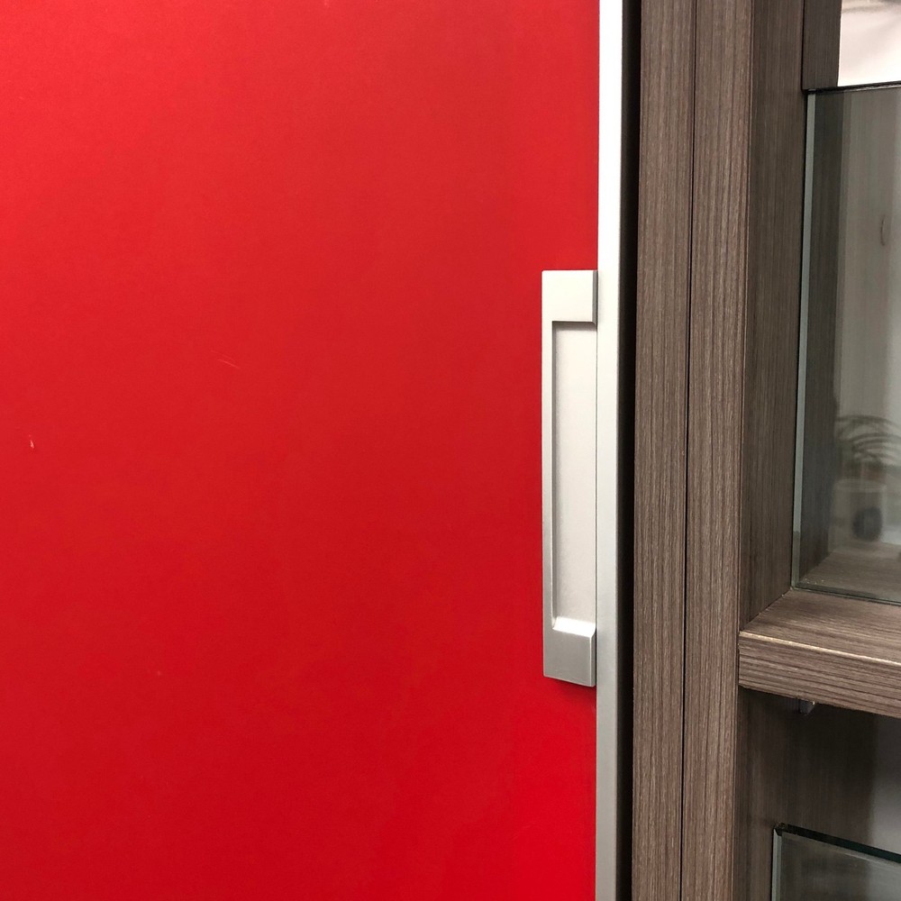 2 Finger Pull Flush Self-Stick on Handle Bypass Sliding pocket Doors Adhesive