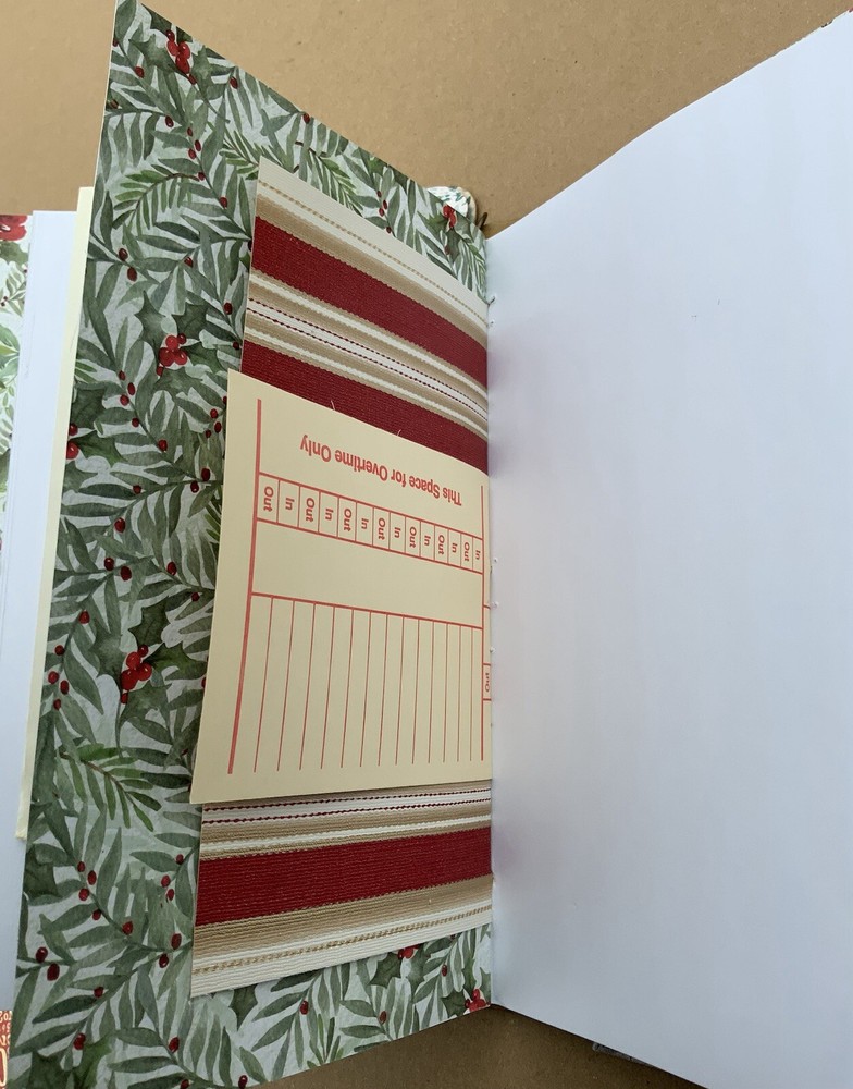 Handmade Christmas Junk Journal Kit