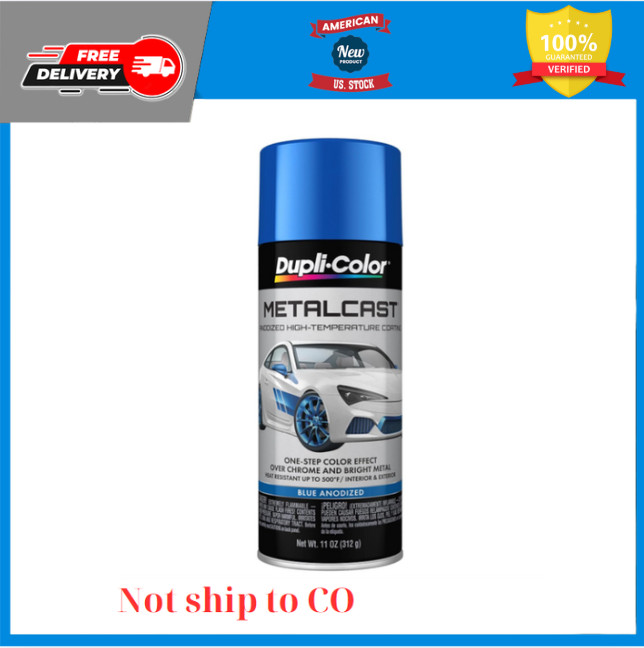 Blue Anodized Coating Spray Can Brake Engine Custom Caliper Paint High Temp