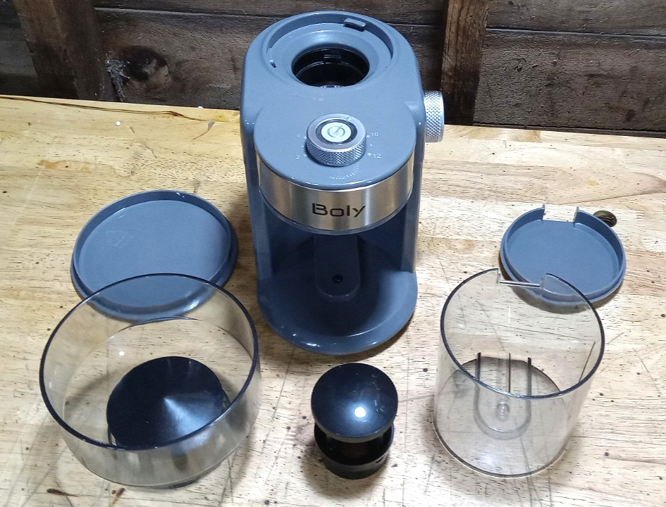 BOLY Flat Burr Coffee Grinder HY-1421