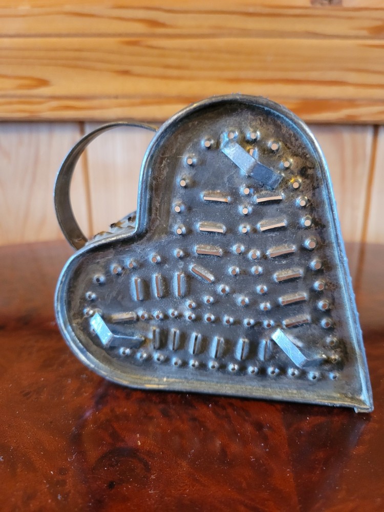 Punched Tin Cheese Mold