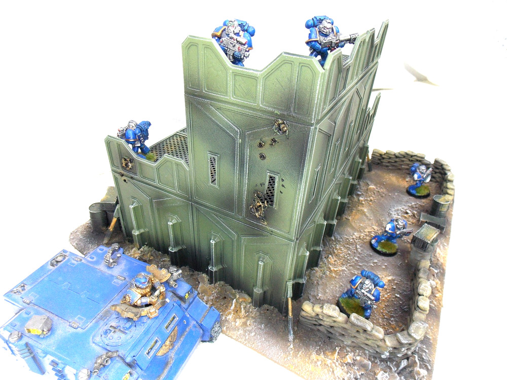 WARGAMING TERRAIN PAINTED