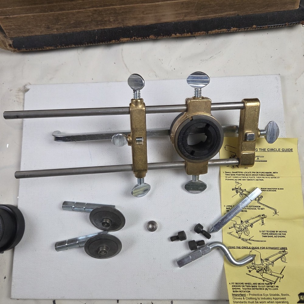 ESAB Plasma Cutting Torch Circle Guide Wheel and Instructions