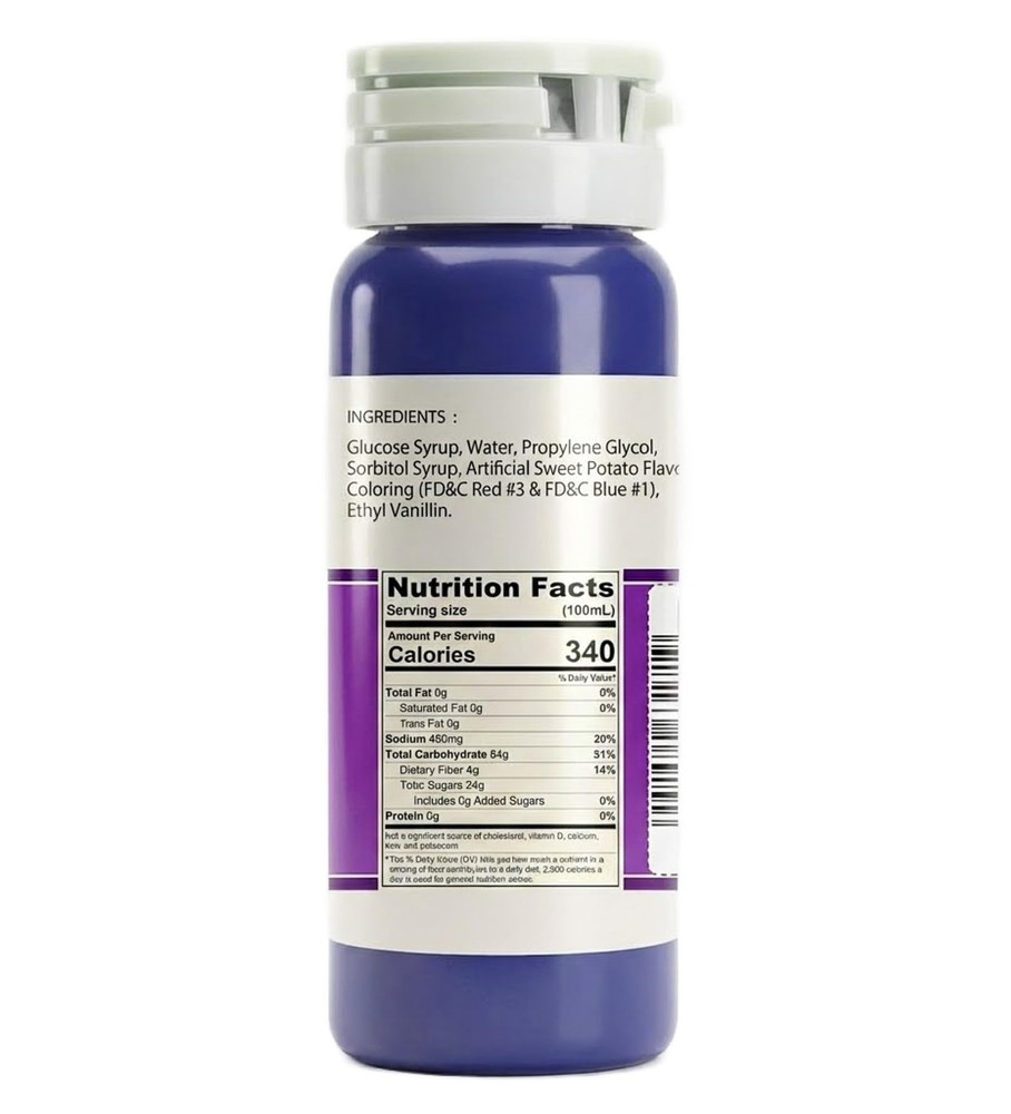 Butterfly Ube Flavoring Extract Paste (0.8oz, 6, Count) 1oz