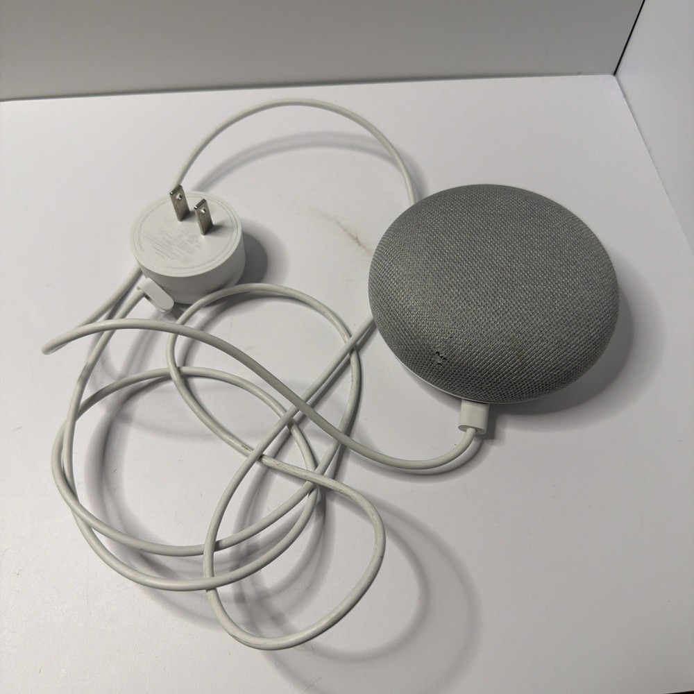 Google Home Model: HOA Mini Smart Assistant Bluetooth Speaker Tested/ Works