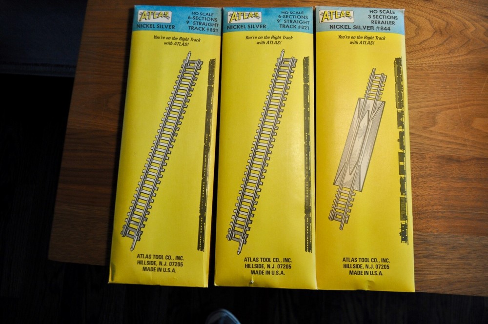 Atlas Ho Scale  #821, 844