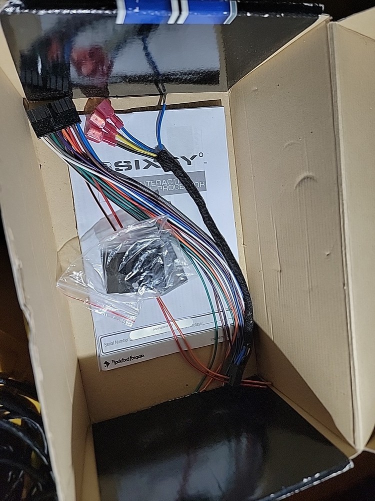 Rockford Fosgate 3SIXTY.3 8CH Interactive Signal Processor Never Used