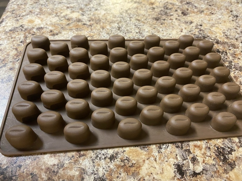 Silicone Coffee Bean Mold For Cake Candy Wax Baking Decorating
