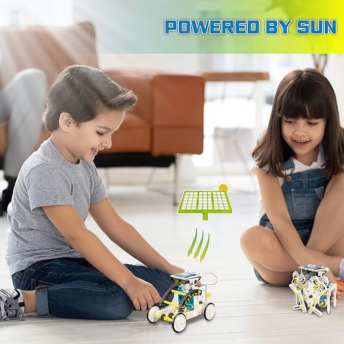 STEM 13-in-1 Solar Power Robots Creation Toy