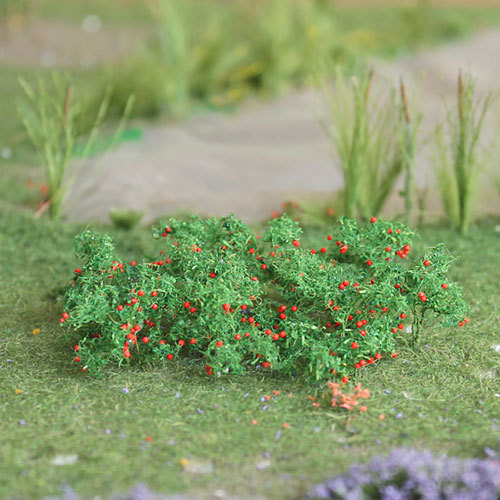 MP SCENERY 10 Tomatoes Trees O Scale Architectural Model Plants Railroad