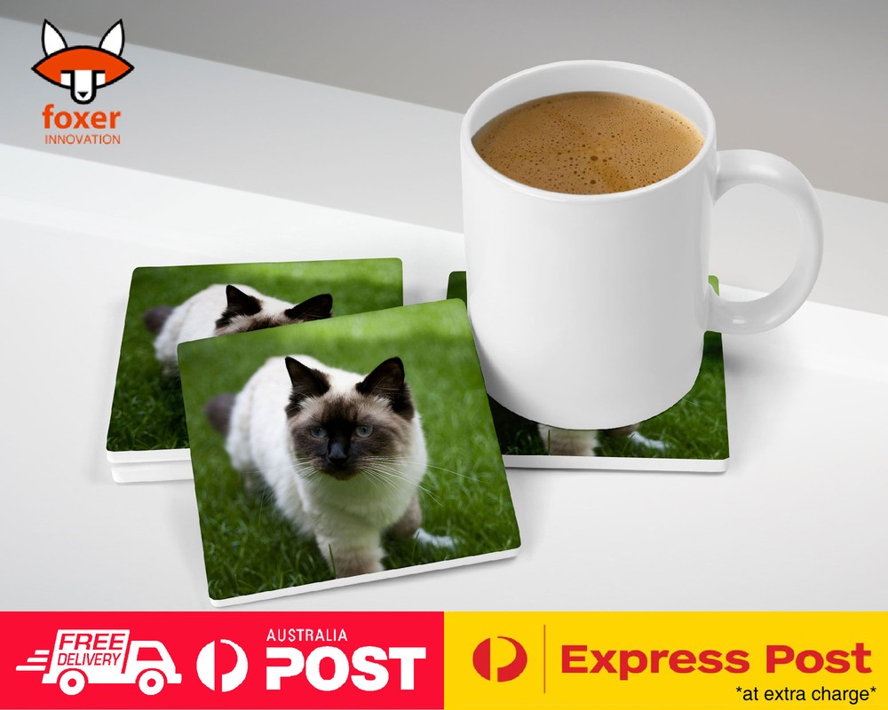 COASTER COFFEE DRINKING MAT|RAGDOLL CAT 7